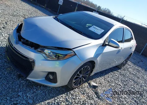 2014 Toyota Corolla S Plus from USA, damaged, VIN 2T1BURHE4EC098609